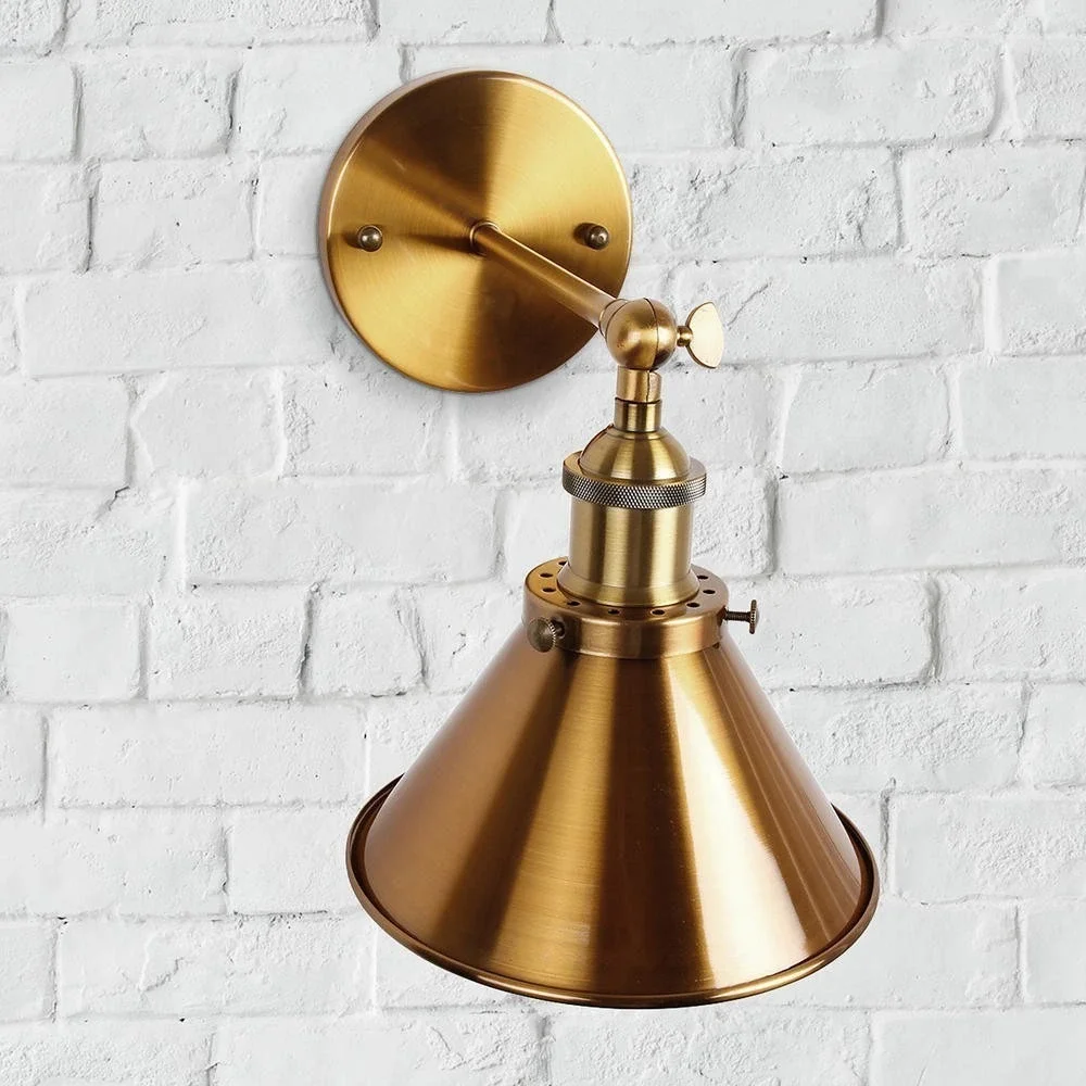 Parrot Uncle HFALGR BH11809110V Wall Lamp / Sconce Brass Gold Brand New In Box!